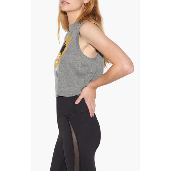 NWT Spiritual Gangster Shady Palm Crawford Crop Cotton Graphic Tank - Size XL - Picture 6 of 9